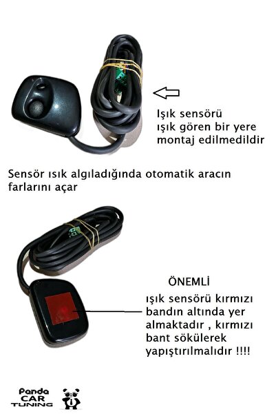 APEXİ Far Sensörü Follow Me 2in1 Akıllı Far Sensörü Modülü