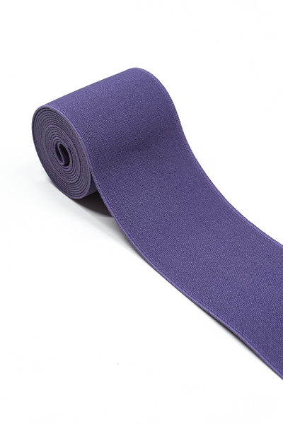 Dokumarkt Cauciuc țesut cu fibre de 6 cm - Cureaua corset și banda laterală pentru pantofi - 1 metru