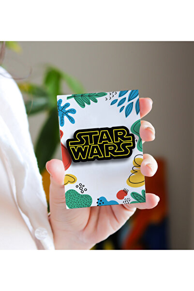 Rozzy Lab Star Wars Logo - Rozet - Broş - Yaka Çanta Aksesuar