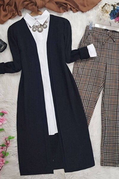 Modamorfo long knitwear cardigan