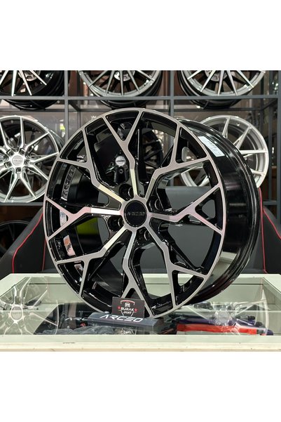 arceo 17 İNÇ 4X100 BLACK DİAMON ARCEO ROMA JANT TAKIMI (4ADET) uyumlu