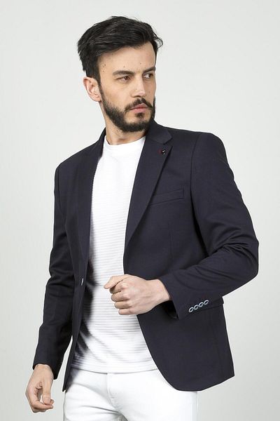 Cazador Jachetă Blazer Jazz 1012 24yceed01012 Bleumarin