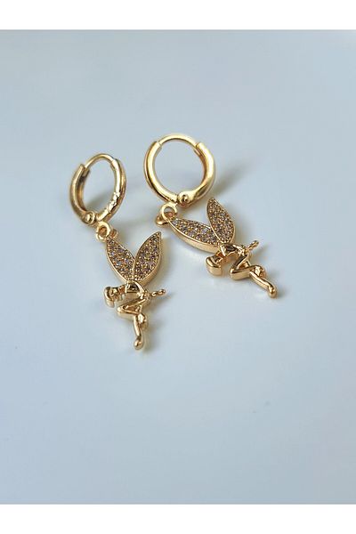 kurukafagift Fairy Gold Double Earrings