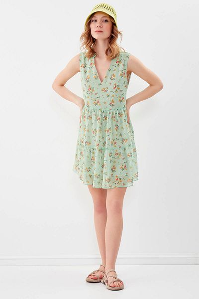Vitrin Floral φόρεμα σιφόν