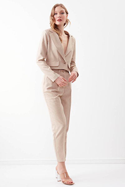 Vitrin Küçük Kapak Cepli Havuç Pantolon