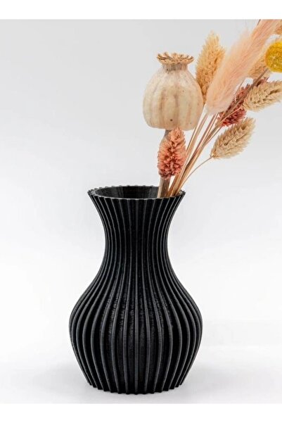 3D Brothers مزهرية أمواج منتصف الليل. هدية أنيقة ومتعددة الاستخدامات وعصرية ا...