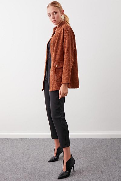 Vitrin Jacke mit geknöpften Taschen