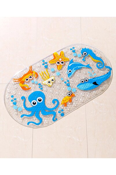 Babyhug Anti Skid Bath Mat  - Multicolour