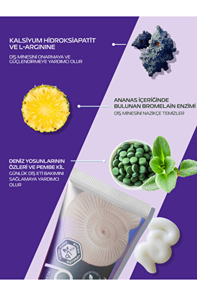 Biomed Calcimax Diş Macunu Ve Silver Diş Fırçası 2li Set ( Doğal Bitkisel Vegan Florürsüz )