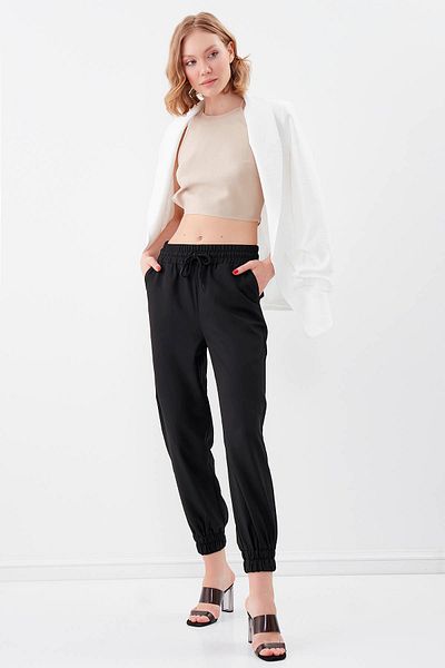 Vitrin Elastic Waist and Leg Trousers