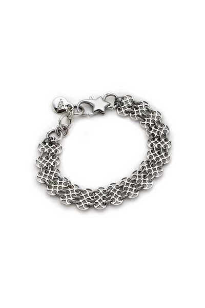 Mon Reve Baroque Gümüş Kaplama Zincir Bilezik