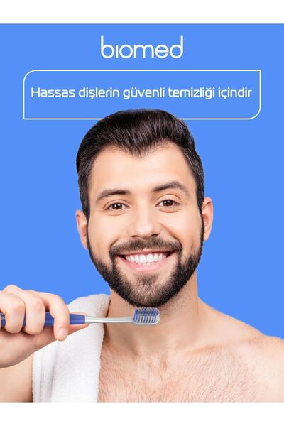 Biomed Pink Salt Ultra Soft Ince Diş Fırçası Himalaya Tuzu Kaplı Yumuşak Kıllar