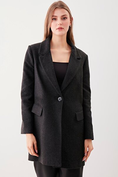 Vitrin Kašmírový kabát s podšívkou na jeden knoflík