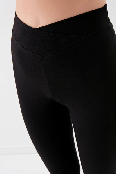 Vitrin High Waist Leggings with Front Detail