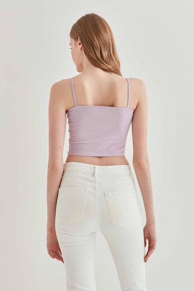 Vitrin Strappy Crop bavlněné tílko