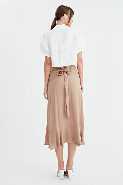 Vitrin Frilly Midi Φούστα