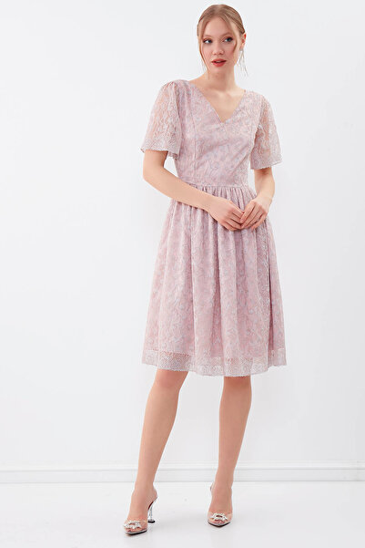 Vitrin Φόρεμα από τούλι με σχέδια