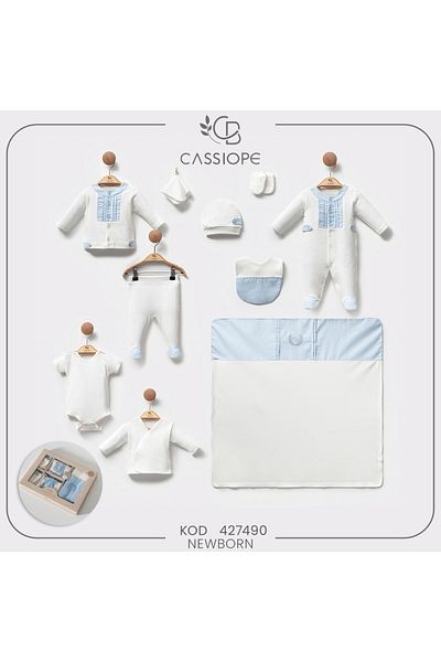 Cassiope Pack of 10 Embossed Baby Hospital Outlets - 427475