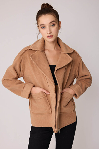 Vitrin Μπουφάν διπλής τσέπης με φερμουάρ αντίστροφης ραφής