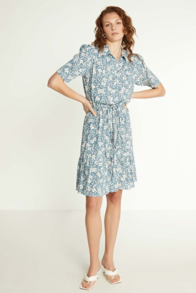 Vitrin Φόρεμα με τραγανό γιακά με λουλούδια