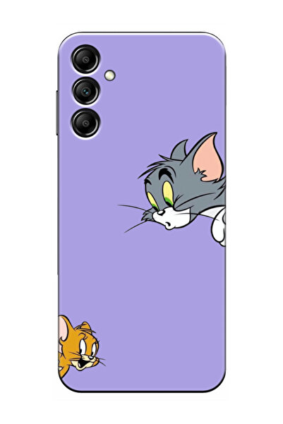 frondcase حافظة هاتف سامسونج A16 توم وجيري ليلك