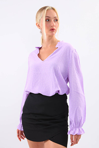 Vitrin Blůza s dlouhým rukávem s výstřihem do V