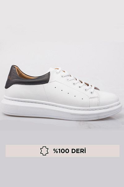 depderi 100% Γνήσιο Δέρμα, Χοντρή Σόλα, Παπούτσια Sneaker