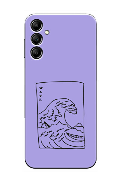 frondcase حافظة لهاتف سامسونج A16 كاناجاوا ويف ليلك