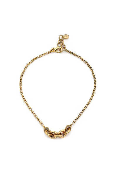 Mon Reve Forever Linked Altın Kaplama Sonsuzluk Zincir Kolye