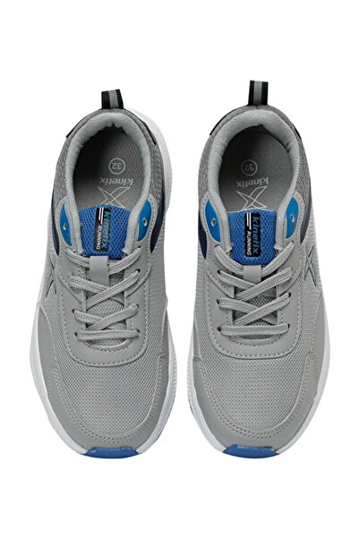 Kinetix Gesto J 3Fx Lace-Up Light Sole Boys' Sports Shoes Gray