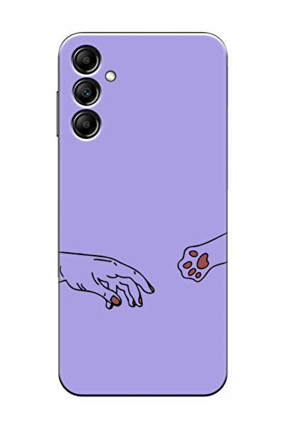 frondcase حافظة هاتف سامسونج A16 Hand and Paw Lilac