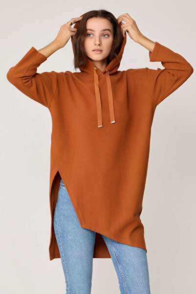 Vitrin Φόρεμα με κουκούλα με σκίσιμο στο πλάι