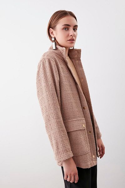 Vitrin Jacke mit geknöpften Taschen