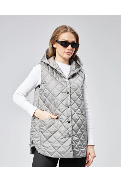 MODANIN YERİ Women's Hooded Vest