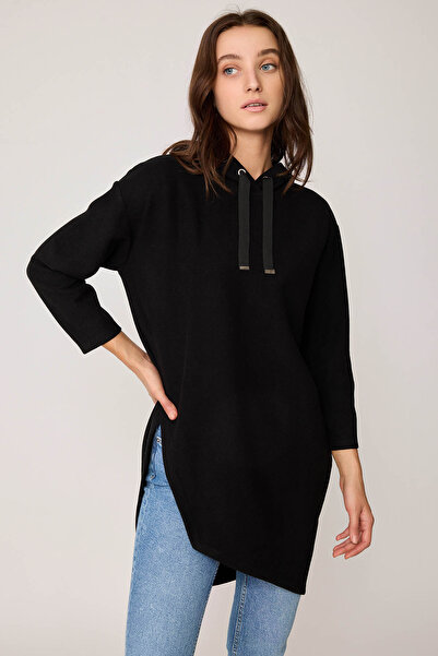 Vitrin Сукня з капюшоном і розрізом збоку