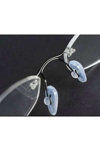 glasses accessory 1 Pair Glasses Nose Pads Silicone Snap-On Air Plaque - Orthopedic