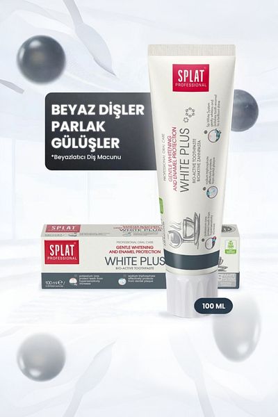 Splat Professional White Plus 100 ml Enamel Protection and Whitening Toothpaste