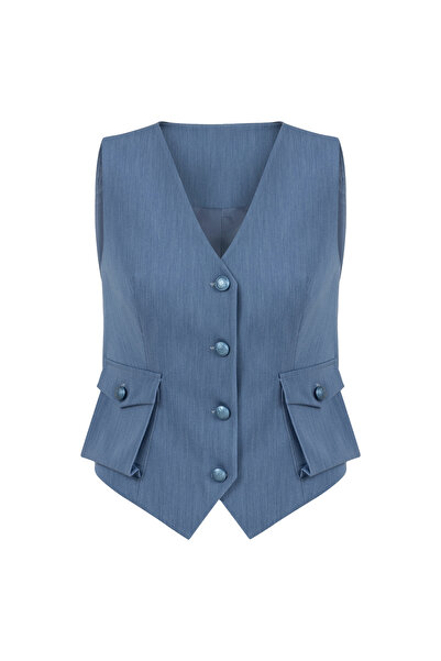 SEIZE THE DAY SEIZE KADIN CEPLİ KUMAŞ YELEK