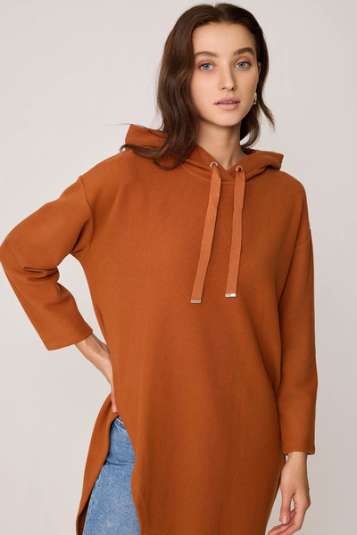 Vitrin Φόρεμα με κουκούλα με σκίσιμο στο πλάι