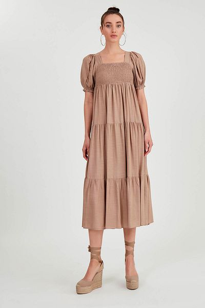 Vitrin Μακρύ φόρεμα Gippeli Balloon Sleeve