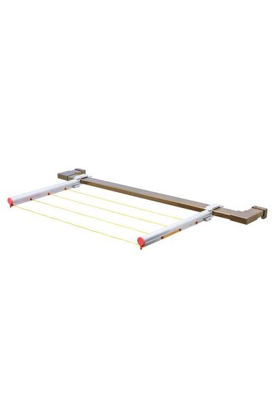 KURUTMAX cam balkon çamaşır askılıgı 25*60–30*80 ayarlı alüminyum