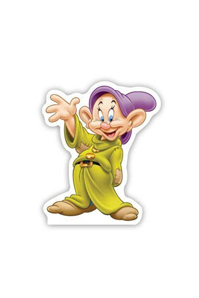 Parti Dükkanım لوح سنو وايت الأقزام السبعة ذو القدمين السخيفة 33x28 سم