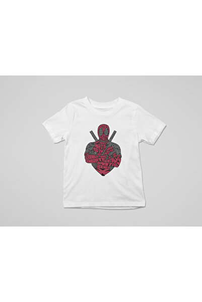 SVART WEAR Tricou pentru copii și adolescenți DEADPOOL Kids guler rotund Cott...