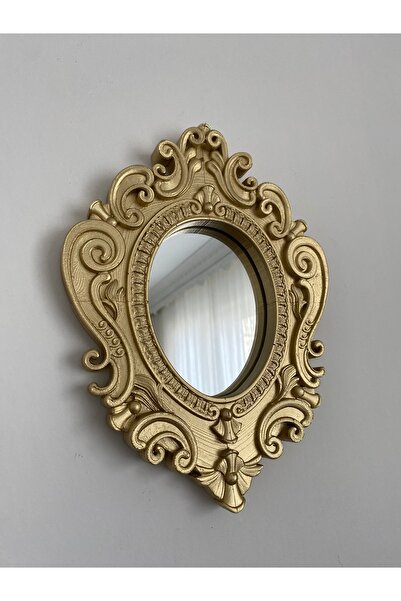 Nayino Büyük Boy Oval Ayna Vintage Oval Ayna
