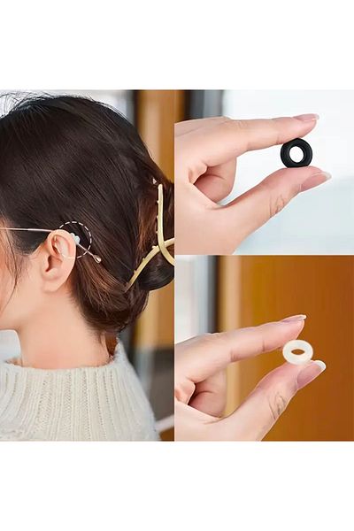 glasses accessory Glasses Back of Ear Silicone Glasses Silicone Back of Ear Transparent 1 Pair