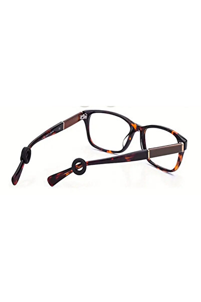 glasses accessory Gözlük Sap silikonu gözlük silikon kulak arkası siyah 1 çift