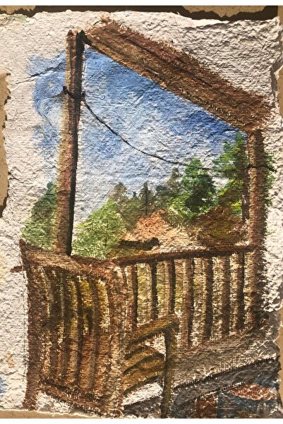 artoloji Şüheda Karaosmanoğlu-Dede, Babaanne-2024-Atık Geri Dönüşüm Kâğıt Üze...