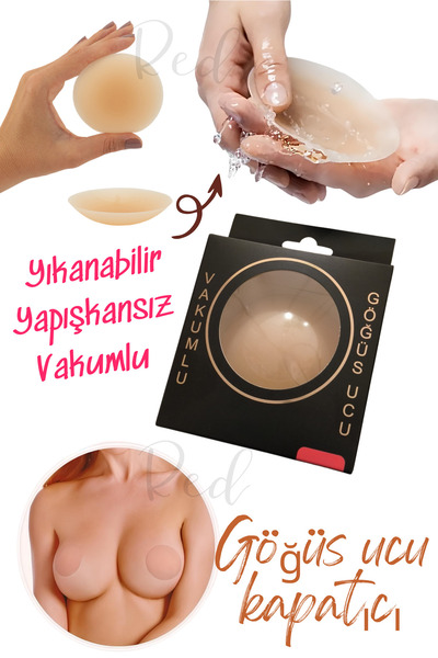 red iç giyim Aparat de etanșare a mameloanelor din silicon fără vid |   Multi...