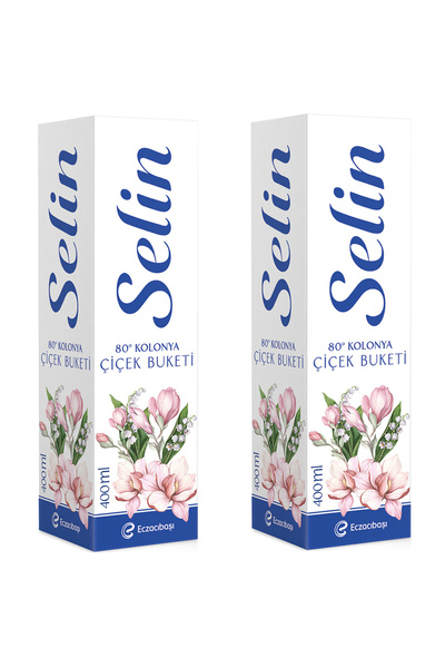 Selin Çiçek Buketi Kolonyası Pet 400 ml 2 ADET