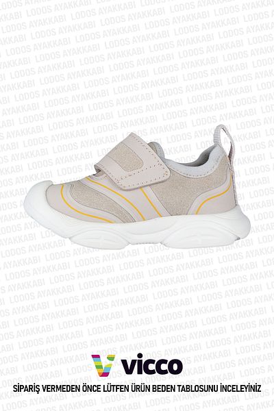 Vicco حذاء رياضي Ezzy Model Basic Phylon خفيف الوزن للجنسين باللون البيج